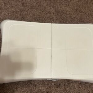 Nintendo Wii Fit Balance Board with riser feet. Gently used.